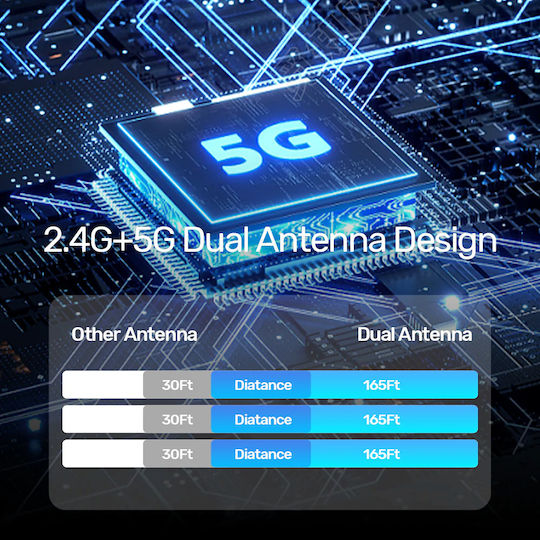 Unitek Wireless USB-C To HDMI Extender Kit Up To 50m V1184a