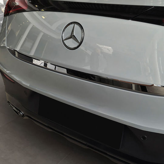 Decorative Door Trim Trunk Mercedes-Benz GLC C254 Coupe 22+ Black Mirror Stainless Steel