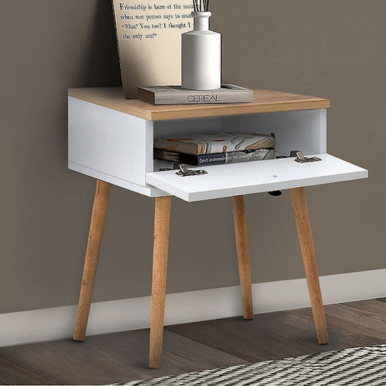 Nachttisch Pauline Beige 45x35x61cm
