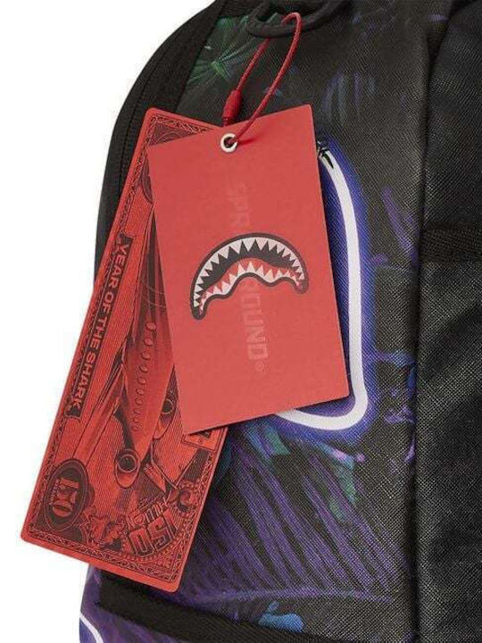 Sprayground DLXSV Ученическа Раница За Гимназия Многоцветна С Джоб За Бутилка