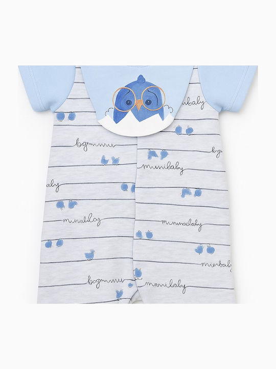 Evita Baby Bodysuit Light Blue
