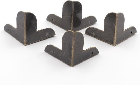 Metallische Ecken Set 8 Stück 22x22mm
