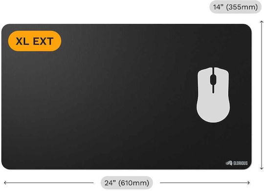 Glorious PC Gaming Race Gaming Mouse Pad Black Glorious