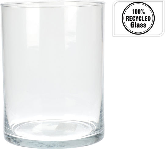 Koopman Vase Glas Transparent 15xY20cm