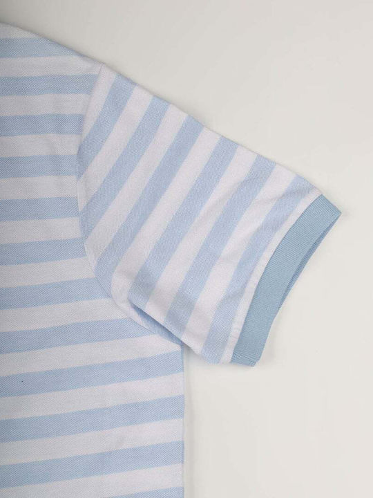 Polo Kurzarmbluse Sky Blue
