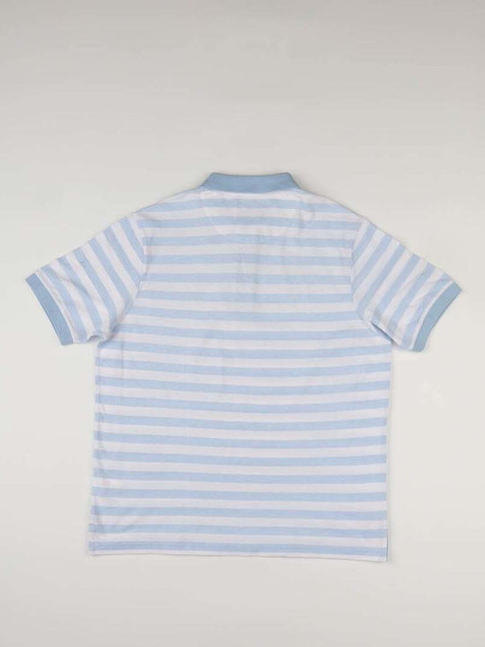 Polo Kurzarmbluse Sky Blue