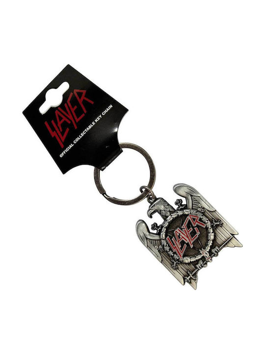 Metallic Slayer Silver Eagle V.2 Keychain Slaykey03