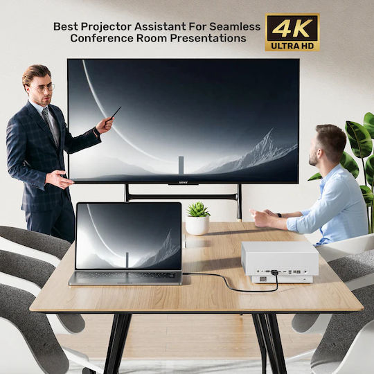 Unitek Μετατροπέας USB-C female σε HDMI male 1τμχ V1187ABK01