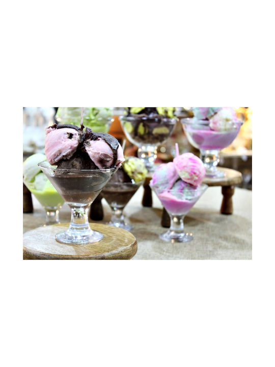 Aromatic Soy Candle Chocolate Strawberry Glass Bowl 18.5cl