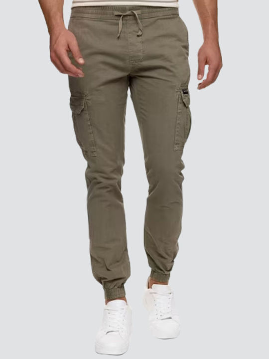 Hose Cargo Elastisch Brown