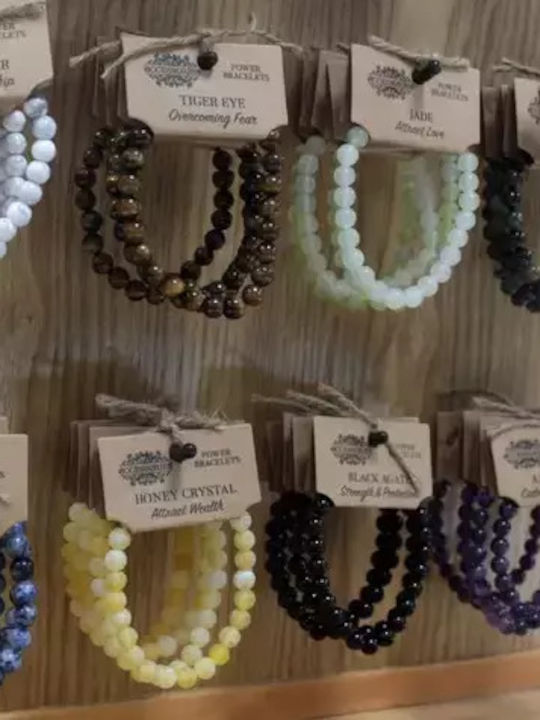 Βραχιόλι Λίθους Honey Crystal Attract Wealth Bracelet 8mm