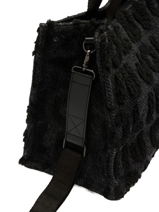 Fur Women's Tote Bag Black