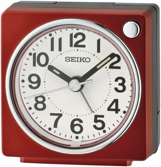 Qhe196r Analog Multicolour Tabletop Clock Qhe196r Analog Multicolour Tabletop Clock