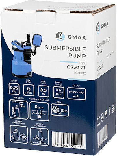 Hydrostab Pompa de apă de suprafață pe benzină 550W HSQ550121