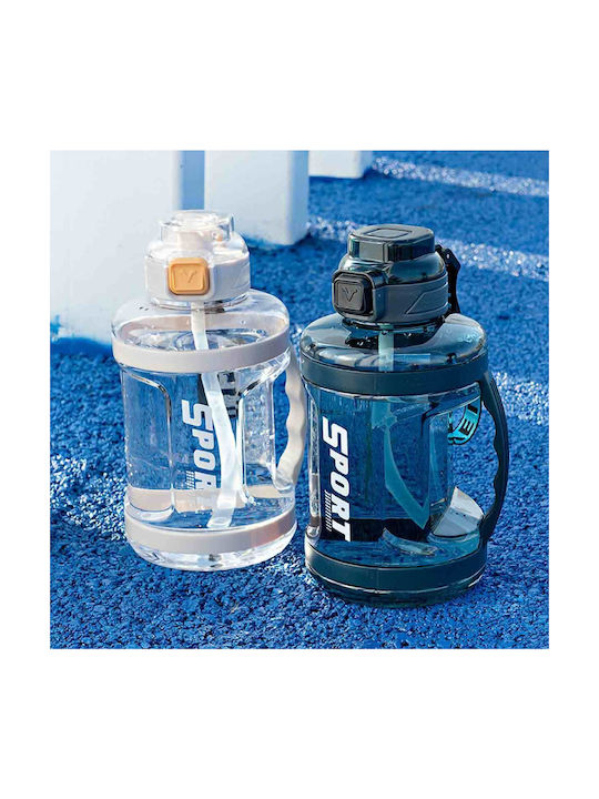 Uncle George Wasserflasche Kunststoff 2200ml Weiß