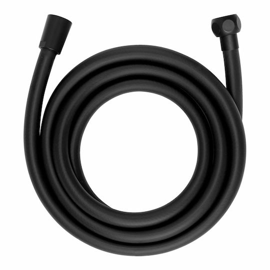 Wenko Design Shower Hose Matte Black Plastic Material 1/2" 175 Cm S7928413