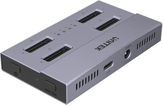 Unitek Hdk Usb4 4-bay M.2 Ssd Docking Station Offline Clone S1243b
