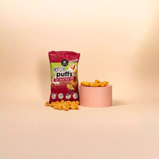Go Fitness Protein Gepuffte Snacks 50gr Hot Fuego Chili Limette