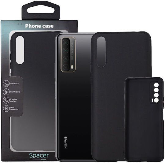 Husă Telefon Spacer Huawei P Smart S Back Cover Tip TPU Flexibil Material Negru "sppc-hu-p-ss-tpu"