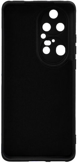Spacer Phone Case Huawei P 50 Pro Spacer Back Cover Type Flexible Silicone Material + Microfiber Interior Black "sppc-hu-p-50p-slk"
