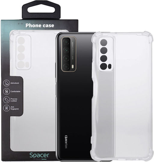 Husă Telefon Spacer Huawei P Smart Spacer Tip Back Cover Protecție Suplimentară Șoc La Colțuri Material TPU Flexibil Transparent