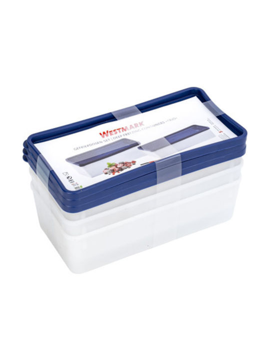 Westmark Σετ Δοχεία Φαγητού Πλαστικά 21.2x11.2cm 3τμχ