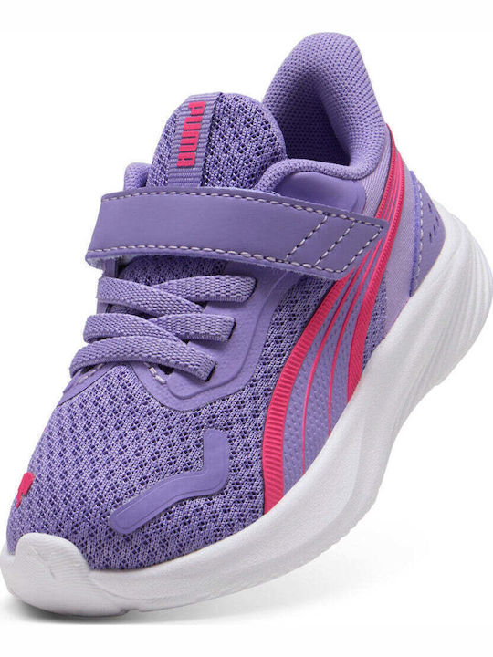 Pounce Ac+inf Αθλητικά Παιδικά Παπούτσια Running με Σκρατς Ροζ
