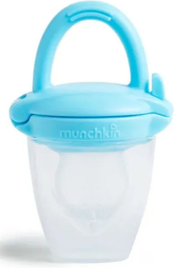 Munchkin Silicone Baby Feeder for 4+ months Light Blue