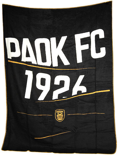 Vesta Home Paok Decke Samtig Moni 160x220cm Schwarze