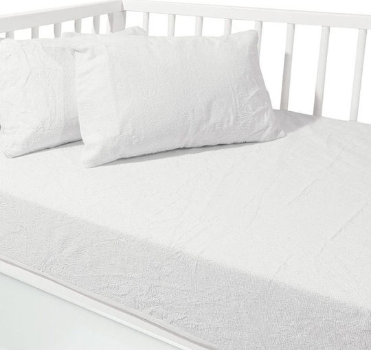 Das Home Relax 1061 Baby Waterproof Pillowcases Set White 30x40cm