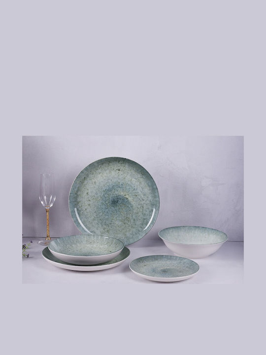Cryspo Trio Verde Ceramică Set de Vase 20buc