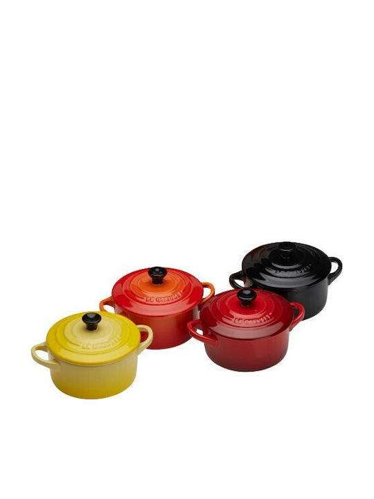 Le Creuset Feuer und Flamme Cast Iron Pots Set 4 Pieces
