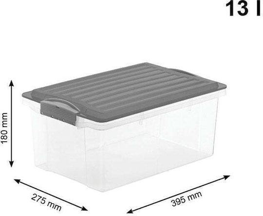 Rotho Babydesign Cutie De Depozitare Din Plastic Cu Capac 13lt