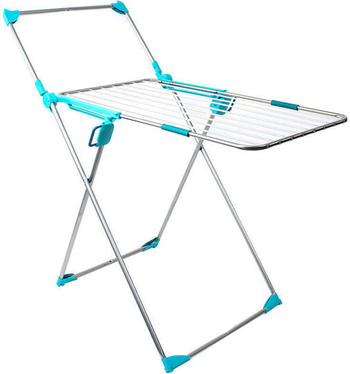 Colombo Folding Floor Clothes Drying Rack with Hanging Length 10m