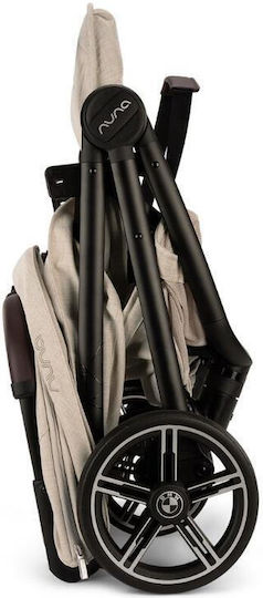 Nuna x BMW TRVL lx Baby Stroller Suitable for Newborn Beige Mica 8.3kg