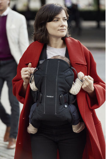 BabyBjorn Κλασικός Μάρσιπος One Woven Μαύρο