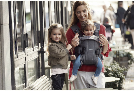 BabyBjorn Κλασικός Μάρσιπος One Woven Μαύρο