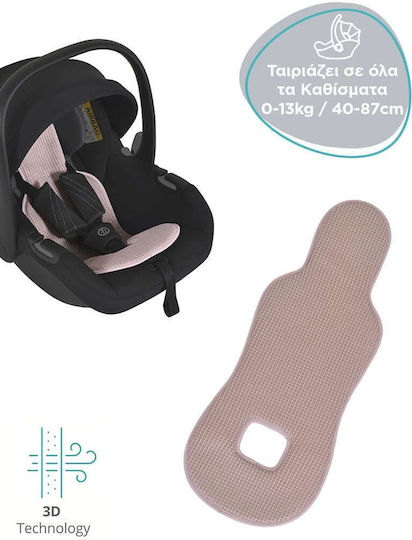 Cangaroo Κάλυμμα Καθίσματος Αυτοκινήτου Ροζ Αντιιδρωτικό Airluxe