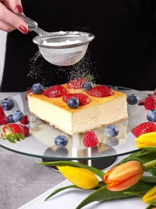 Secret de Gourmet Cake Stand Transparent 30x30cm