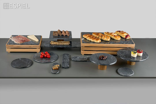 Espiel Cake Stand Black 25x25x11cm