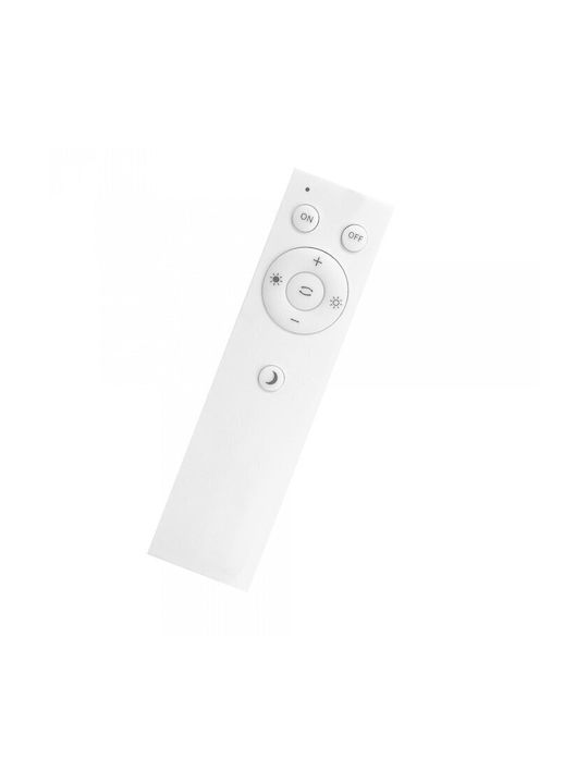 Samus Plafonieră de Tavan Albă cu LED Integrat și Telecomandă