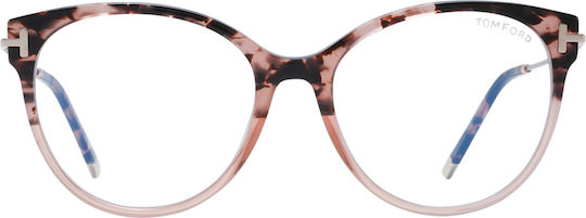 Tom Ford Optical Frame Ft5770-b 055 54 Blue Filter