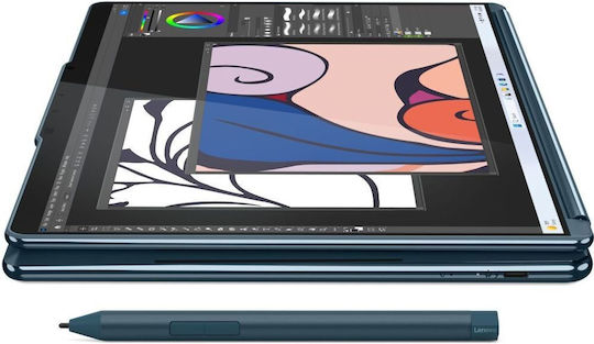 Lenovo Yoga Book 9 13IMU9 13.3" OLED Touchscreen (Ultra 7-155U/16GB/1TB SSD/W11 Home) + Lenovo Digital Pen 3 Tidal Teal (US Keyboard)