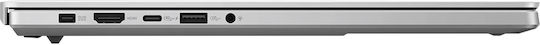 Asus ROG Zephyrus G16 GA605WV-QR016W 16.9" QHD+ 240Hz (Ryzen AI 300 Series-9 HX 370/32GB/1TB SSD/GeForce RTX 4060/W11 Home) Eclipse Gray (GR Keyboard)