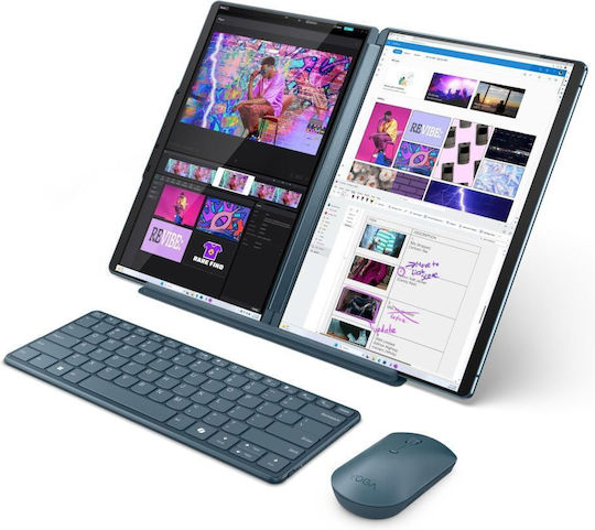 Lenovo Yoga Book 9 13IMU9 13.3" OLED Touchscreen (Ultra 7-155U/16GB/1TB SSD/W11 Home) + Lenovo Digital Pen 3 Tidal Teal (US Keyboard)