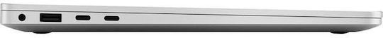 Microsoft Surface Laptop Copilot + PC 13.8" Touchscreen 120Hz (Snapdragon-X Plus/16GB/256GB SSD/W11 Home) Platinum (International English Keyboard)