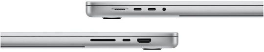 Apple MacBook Pro (2024) 16.2" Retina Display 120Hz M4 Max-14-Core/36GB/1TB SSD/32-Core GPU с Зарядно 140W Сребрист Международен Английски Език