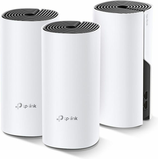 TP-LINK Deco M4 v2 WiFi Mesh Network Access Point Wi‑Fi 5 Dual Band (2.4 & 5GHz) in Triple KIt
