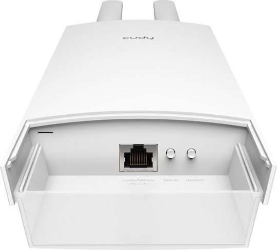 Cudy AP1300 WiFi Мрежа на Мрежови Точки Точка за Достъп Wi-Fi 5 Двулентов (2.4 и 5GHz) за Външна Монтаж