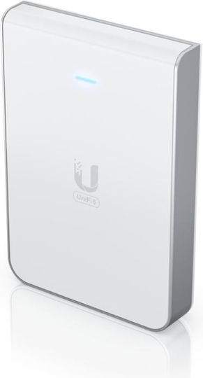 Ubiquiti UniFi6 In-Wall WiFi Mesh Network Access Point Wi‑Fi 6 Dual Band (2.4 & 5GHz) για Εξωτερική Τοποθέτηση